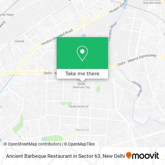 Ancient Barbeque Restaurant in Sector 63 map