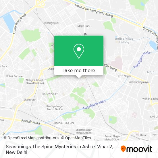Seasonings The Spice Mysteries in Ashok Vihar 2 map