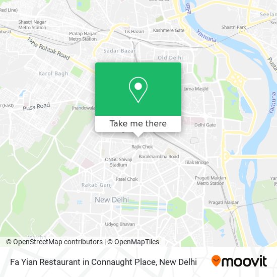Fa Yian Restaurant in Connaught Place map