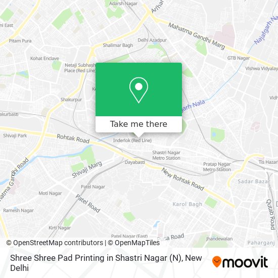 Shree Shree Pad Printing in Shastri Nagar map