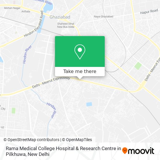 Rama Medical College Hospital & Research Centre in Pilkhuwa map