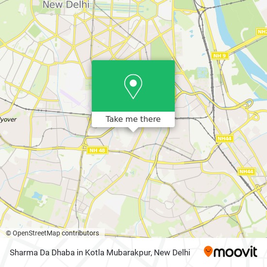 Sharma Da Dhaba in Kotla Mubarakpur map