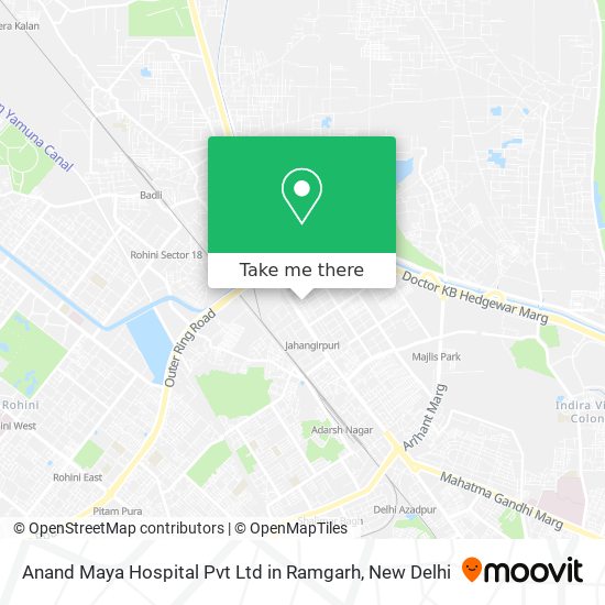 Anand Maya Hospital Pvt Ltd in Ramgarh map