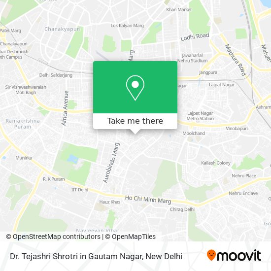 Dr. Tejashri Shrotri in Gautam Nagar map