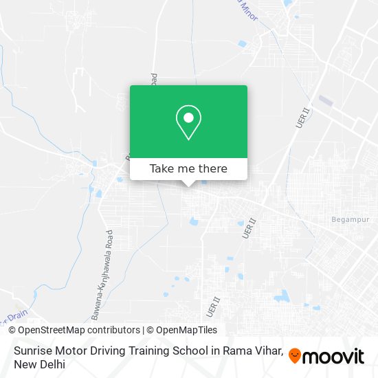 Sunrise Motor Driving Training School in Rama Vihar map