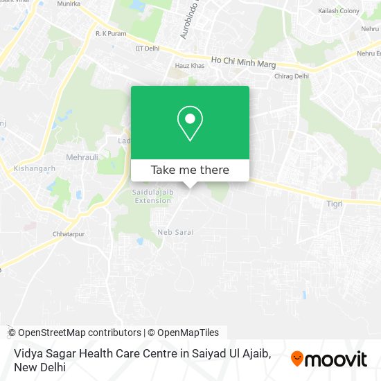 Vidya Sagar Health Care Centre in Saiyad Ul Ajaib map