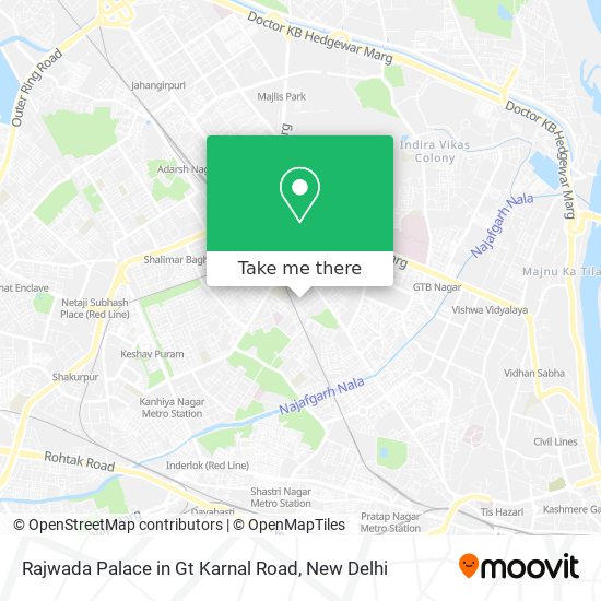 Rajwada Palace in Gt Karnal Road map