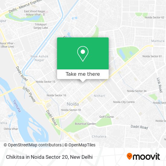 Chikitsa in Noida Sector 20 map