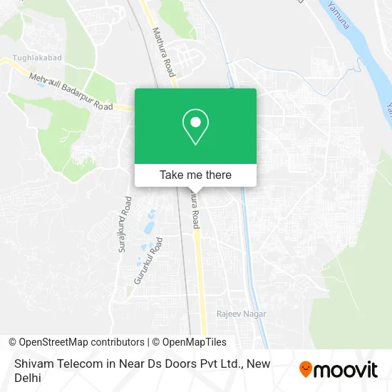 Shivam Telecom in Near Ds Doors Pvt Ltd. map