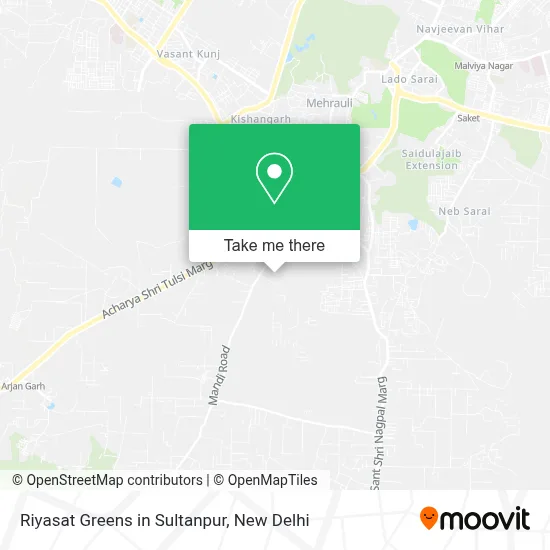 Riyasat Greens in Sultanpur map