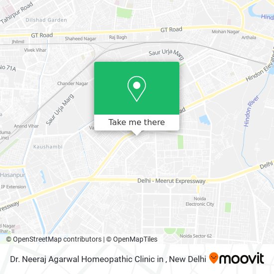 Dr. Neeraj Agarwal Homeopathic Clinic in map