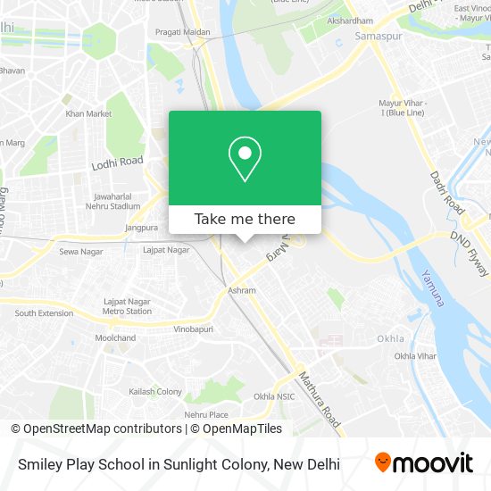 Smiley Play School in Sunlight Colony map
