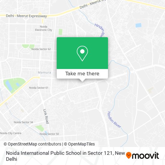 Noida International Public School in Sector 121 map