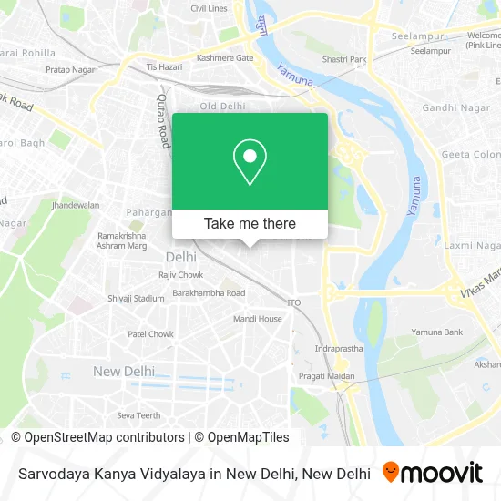 How To Get To Sarvodaya Kanya Vidyalaya In New Delhi By Bus Metro Or