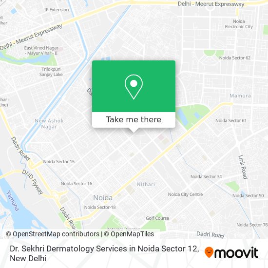 Dr. Sekhri Dermatology Services in Noida Sector 12 map