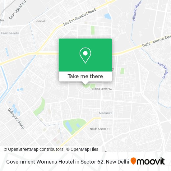Government Womens Hostel in Sector 62 map