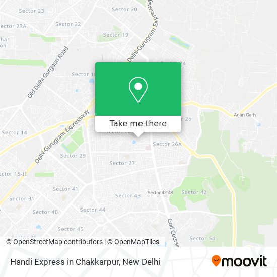 Handi Express in Chakkarpur map