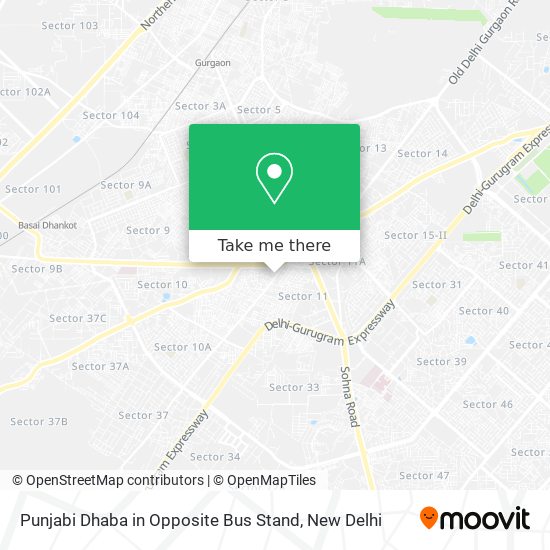 Punjabi Dhaba in Opposite Bus Stand map