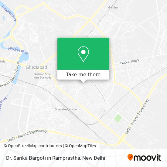 Dr. Sarika Bargoti in Ramprastha map