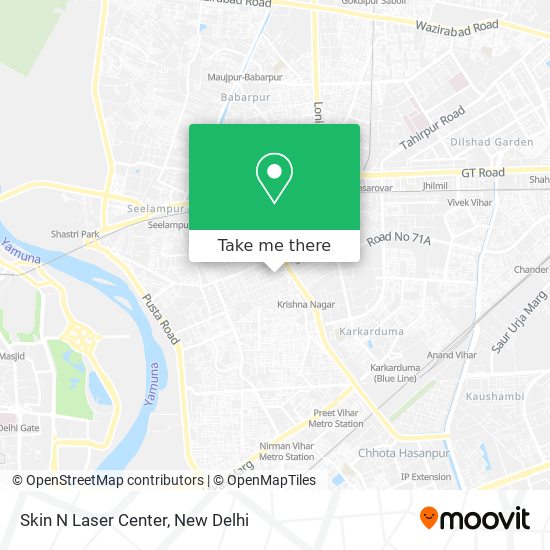 Skin N Laser Center map