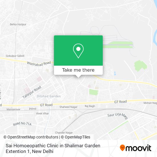 Sai Homoeopathic Clinic in Shalimar Garden Extention 1 map