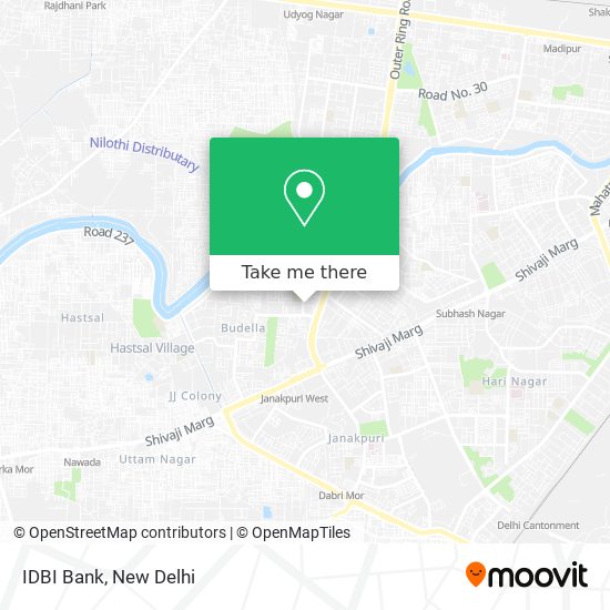 IDBI Bank map