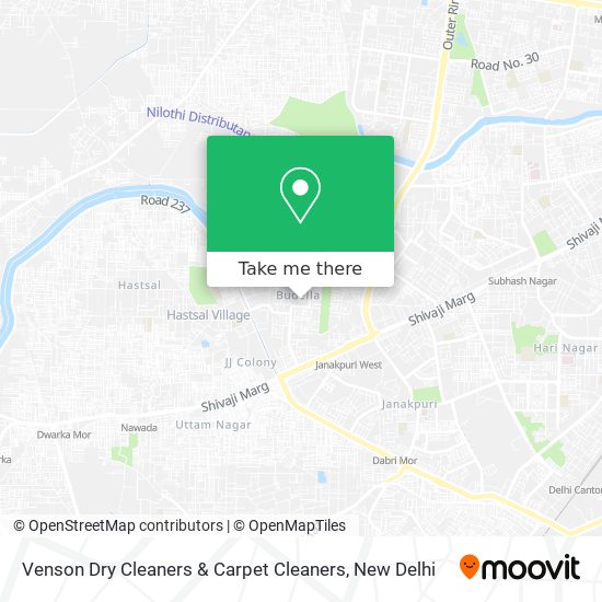 Venson Dry Cleaners & Carpet Cleaners map