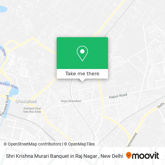 Shri Krishna Murari Banquet in Raj Nagar map
