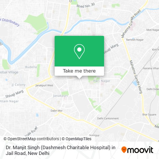 Dr. Manjit Singh (Dashmesh Charitable Hospital) in Jail Road map