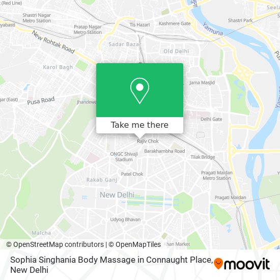 Sophia Singhania Body Massage in Connaught Place map