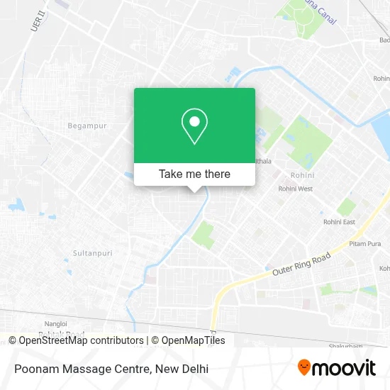 Poonam Massage Centre map