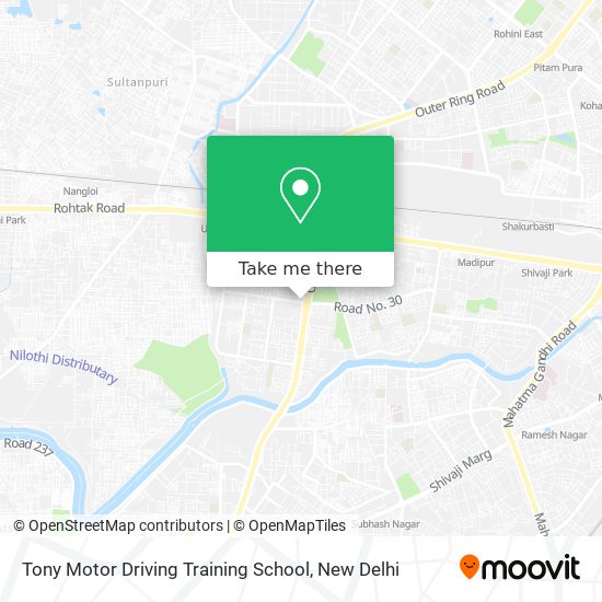 Tony Motor Driving Training School map