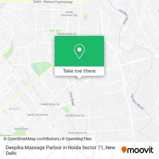 Deepika Massage Parlour in Noida Sector 71 map