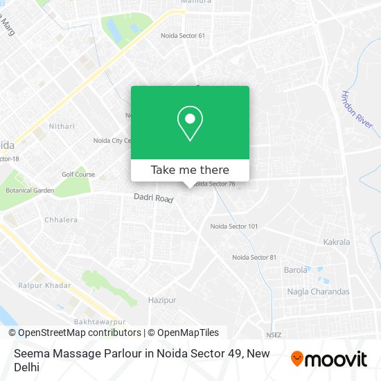 Seema Massage Parlour in Noida Sector 49 map