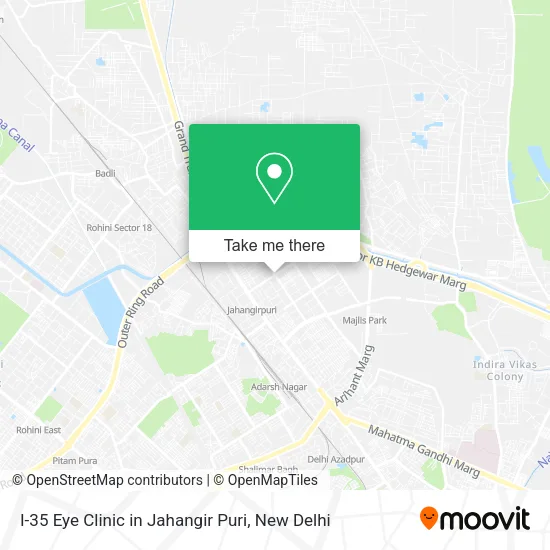 I-35 Eye Clinic in Jahangir Puri map