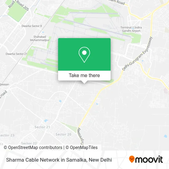 Sharma Cable Network in Samalka map