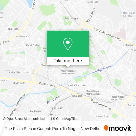 The Pizza Pies in Ganesh Pura-Tri Nagar map