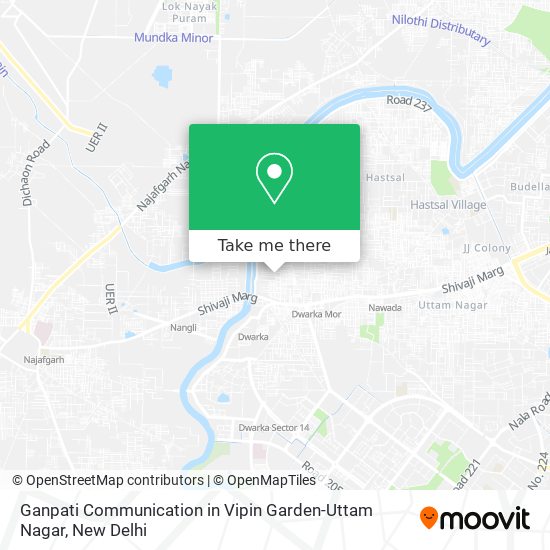 Ganpati Communication in Vipin Garden-Uttam Nagar map