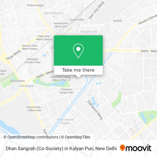 Dhan Sangrah (Co-Society) in Kalyan Puri map