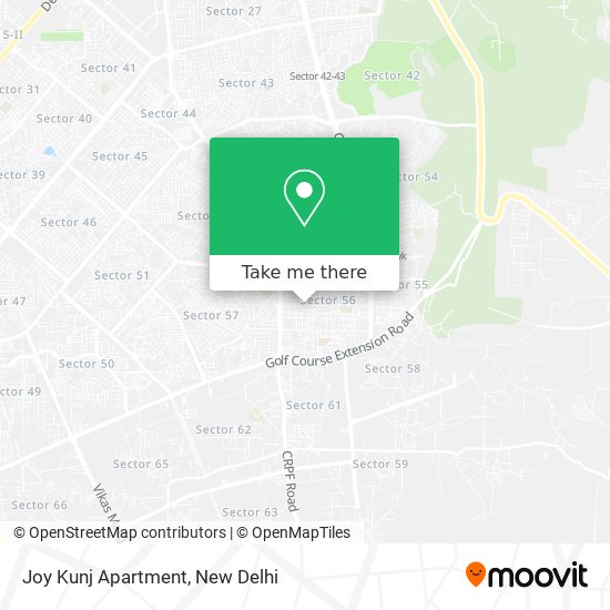 Joy Kunj Apartment map