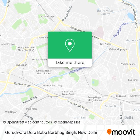 Gurudwara Dera Baba Barbhag Singh map