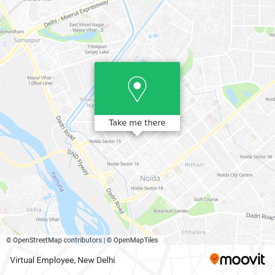 Virtual Employee map