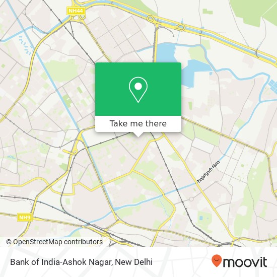 Bank of India-Ashok Nagar map