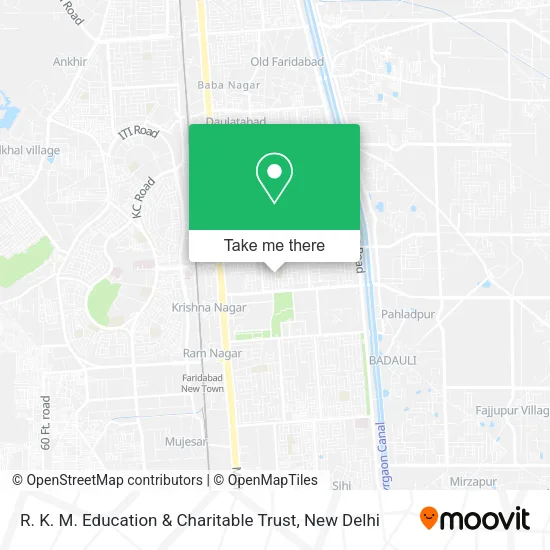 R. K. M. Education & Charitable Trust map