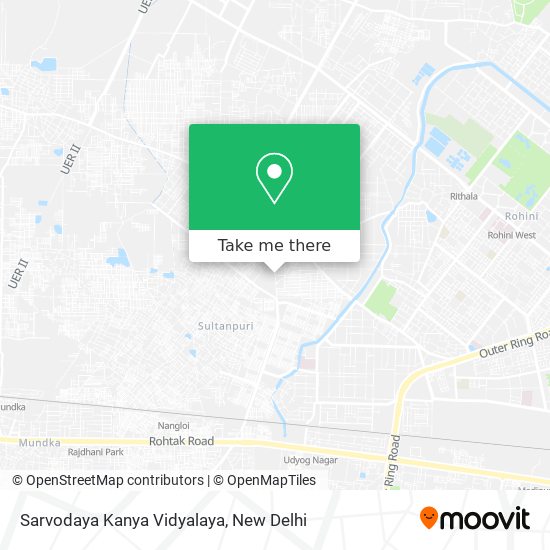 Sarvodaya Kanya Vidyalaya map