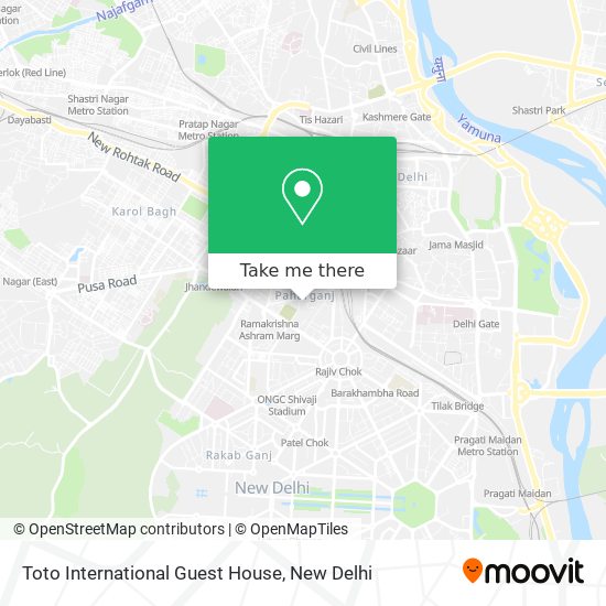 Toto International Guest House map