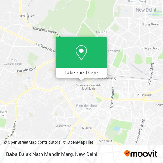 Baba Balak Nath Mandir Marg map