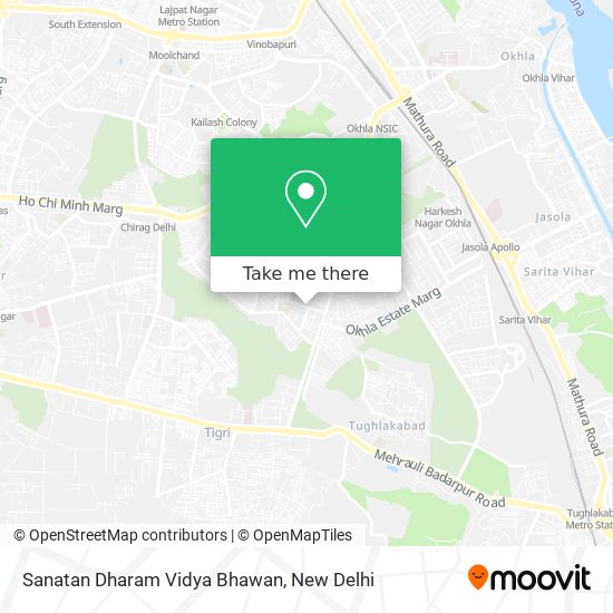 Sanatan Dharam Vidya Bhawan map