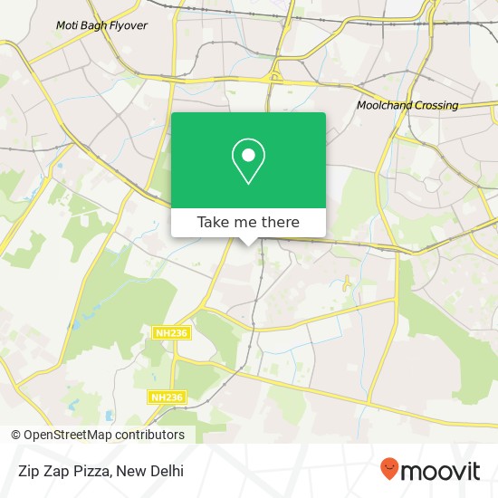 Zip Zap Pizza map