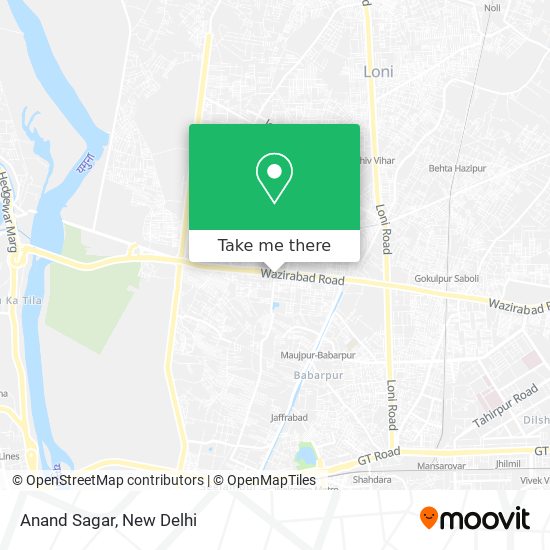 Anand Sagar map